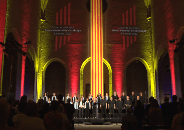 La cultura i la llengua catalana marquen l’Acte Institucional de la Diada a Balaguer