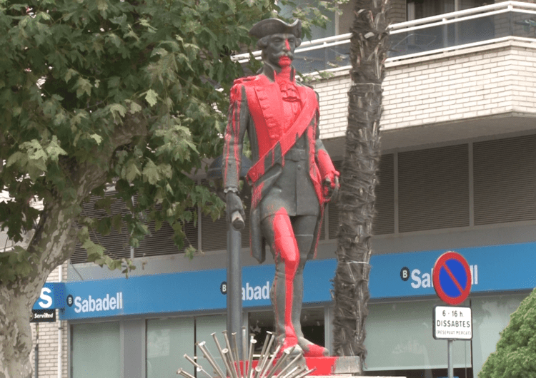 L’estàtua de Gaspar de Portolà haurà de ser restaurada