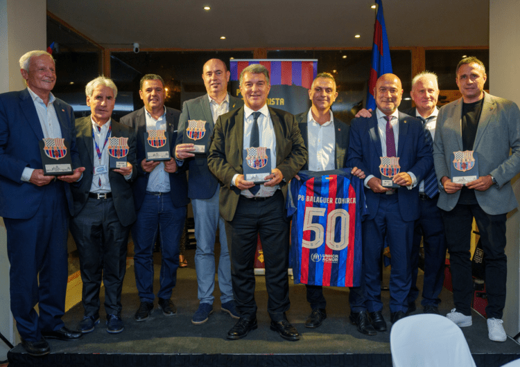 La Penya Barcelonista de Balaguer i Comarca celebra 50 anys amb Joan Laporta