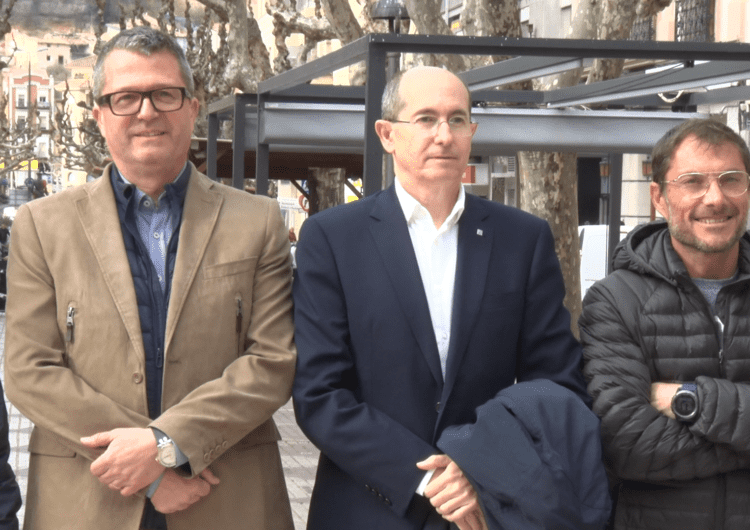 Jordi Torrades, director de comerç de la Generalitat, visita Balaguer