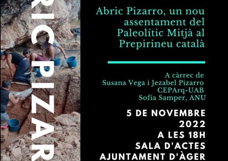 Àger acollirà avui una conferència sobre el jaciment paleolític de Vilamajor