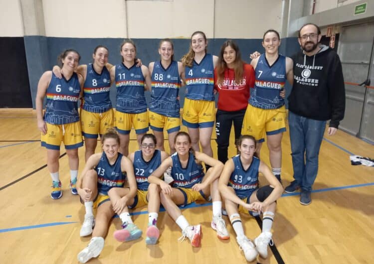 Set de set i liderat en solitari pel Sènior femení del CB Balaguer