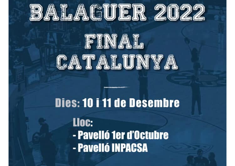 Tot a punt per celebrar la fase final de la Copa universitària de bàsquet