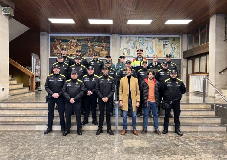 La Guàrdia urbana de Balaguer celebra el dia de la seva patrona amb un acte de reconeixement als mèrits