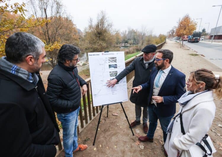 El conseller Juli Fernàndez anuncia la licitació del tram entre Balaguer i Sant Llorenç de Montgai de la ruta cicloturística dels llacs