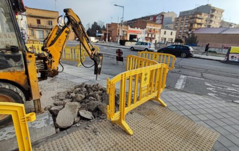El carrer Cadí romandrà tallat per obres fins el 15 de gener