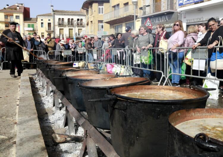 Ponts celebra un any més el seu tradicional ranxo