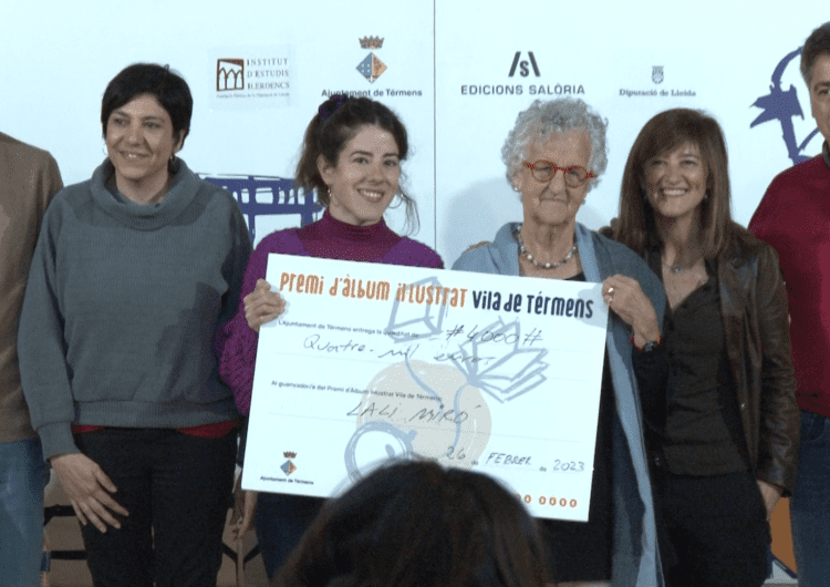 Lali Miró guanya el premi Àlbum il·lustrat Vila de Térmens