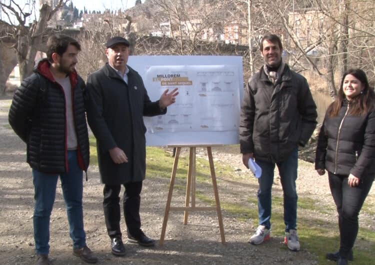 La Paeria de Balaguer presenta el projecte d’ampliació del pont de Sant Miquel