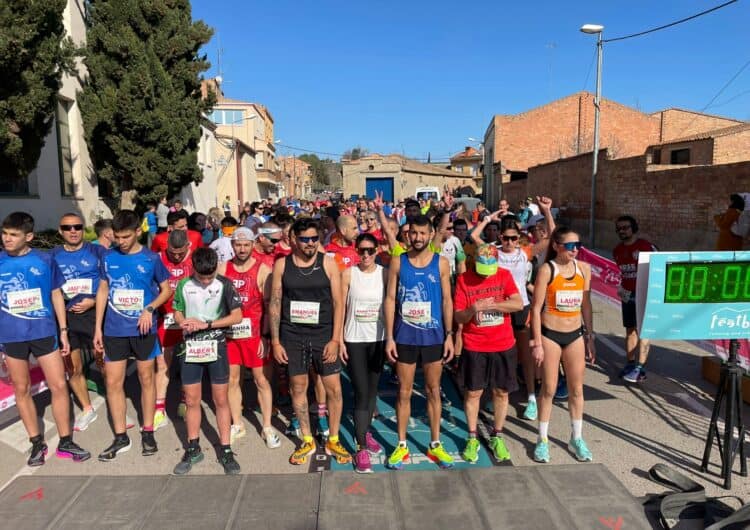 200 persones participen a la Cursa del sucre de Menàrguens