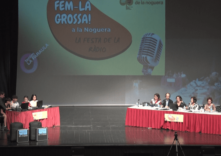 Els centres educatius de la Noguera celebren el ‘Fem-la Grossa! La festa de la ràdio’