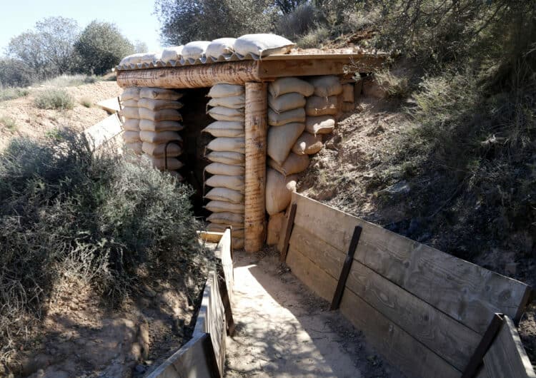 Montgai aconsegueix recuperar un 15% de trinxeres de la guerra que van formar part de la línia de defensa republicana