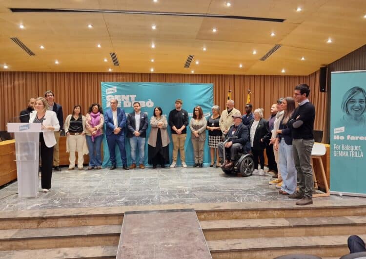Junts presenta les vint persones que acompanyaran Gemma Trilla a Balaguer
