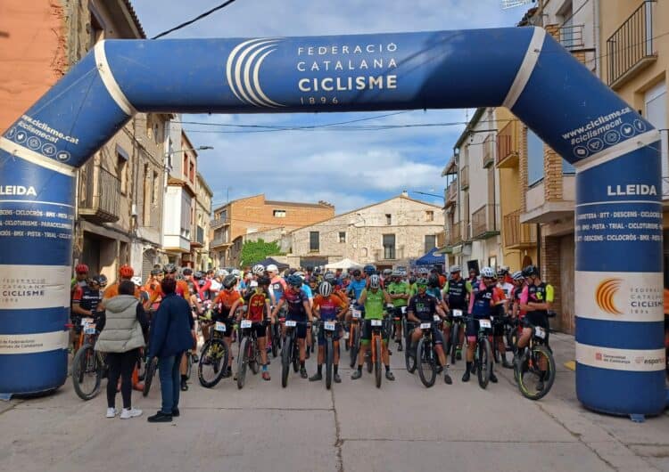 Més de 200 participants en la quarta edició de la BTT Secans de la Noguera