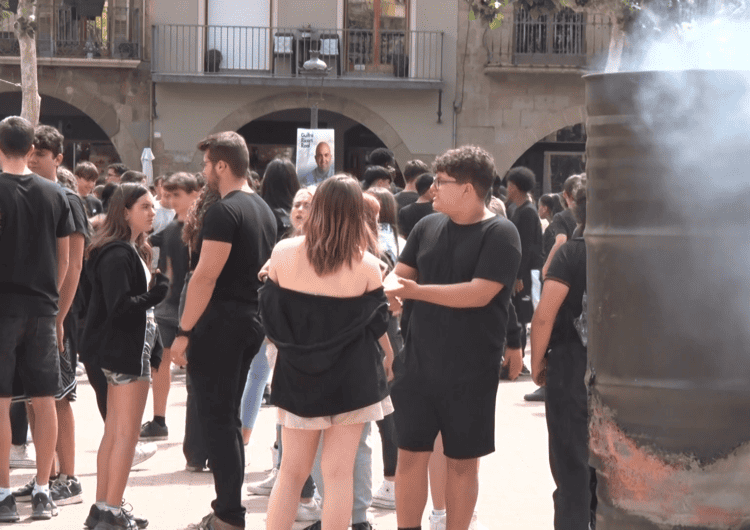 Protesta contra les emissions de gasos a Balaguer