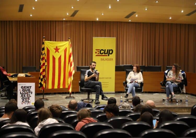 La CUP Balaguer celebra el seu acte central de campanya