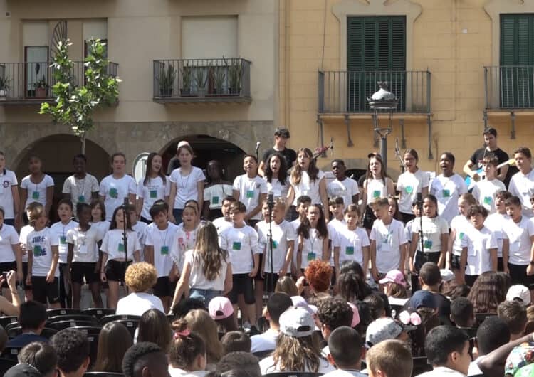 Els alumnes de 5è participen a la tercera Jornada Musical de Primària