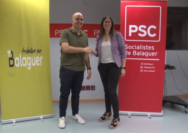 PSC i Treballem per Balaguer anuncien un nou govern a la Paeria