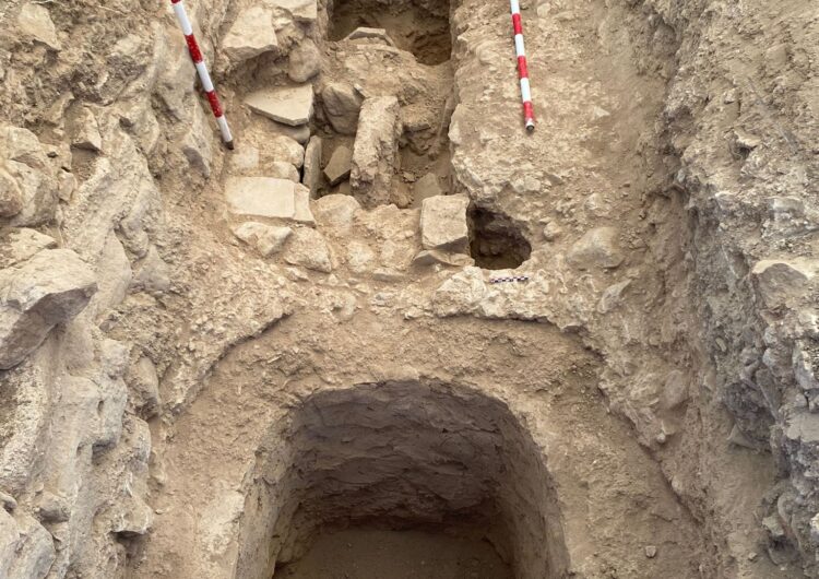 Una excavació confirma la presència de restes romanes al monestir de Santa Maria de Vallverd