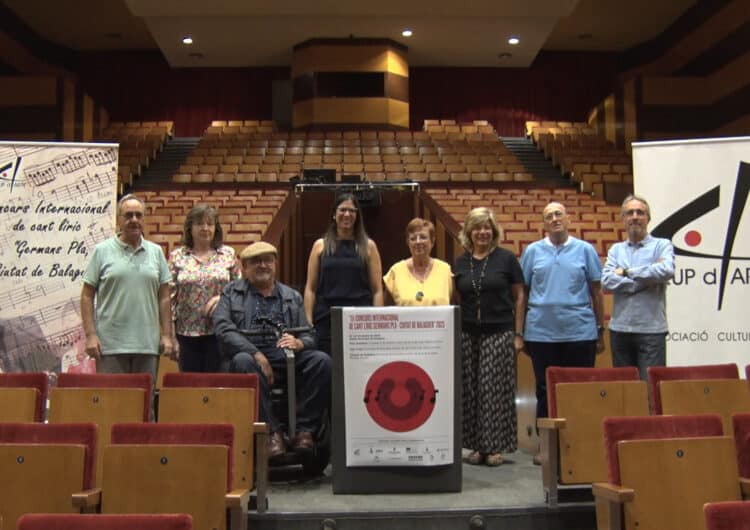 Balaguer acollirà l’11a edició del concurs internacional de cant líric ‘Germans Pla’