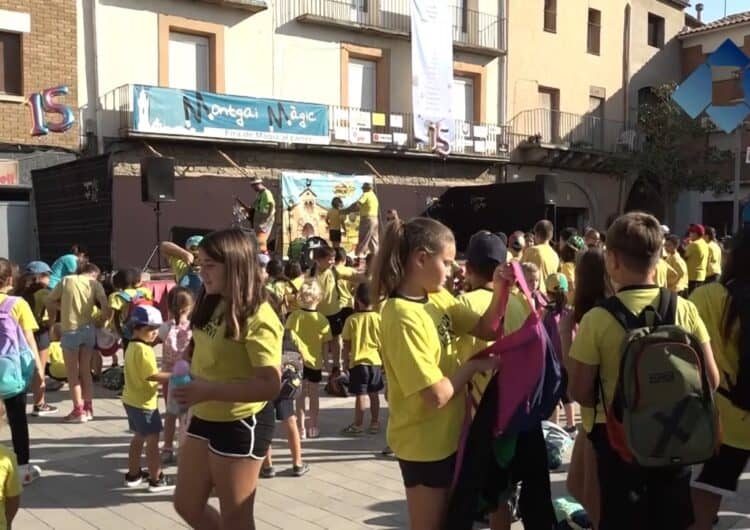 Els tallers escolars donen el tret de sortida a la 15ª edició de Montgai Màgic