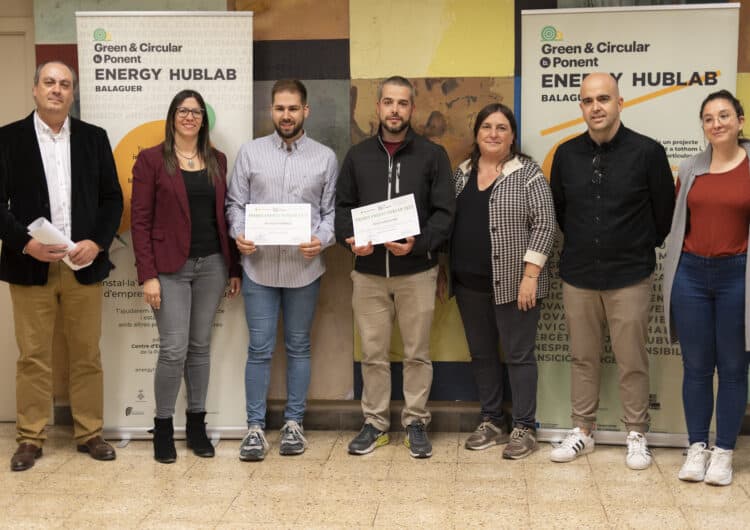 La Paeria de Balaguer atorga els premis Energy Hublab
