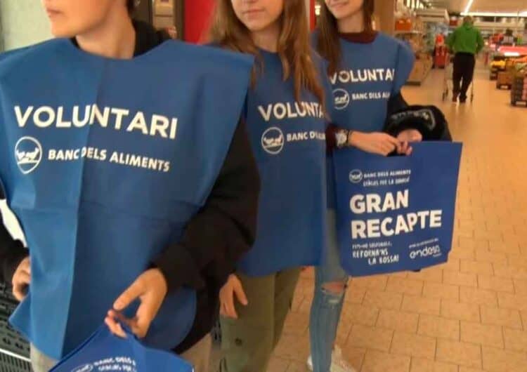Es busca voluntaris per a ‘El Gran Recapte d’Aliments’ a la Noguera