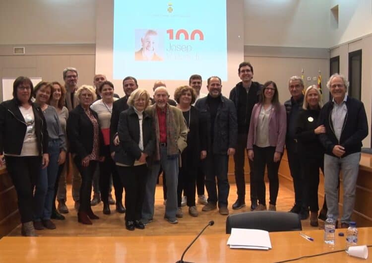 El Consell comarcal commemora el centenari de Josep Vallverdú
