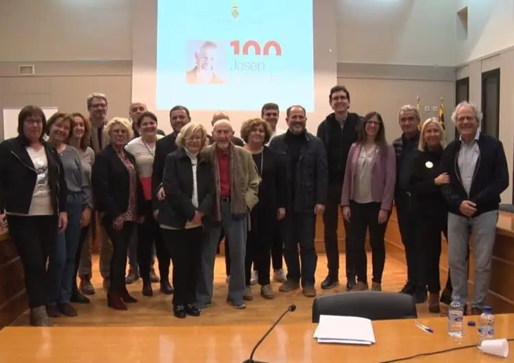 El Consell comarcal commemora el centenari de Josep Vallverdú