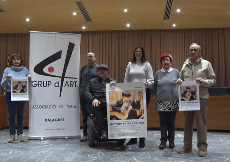 El Grup d’Art4 organitza el concert ‘Guitarra entre dos mons’