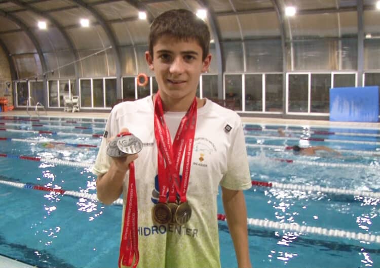 Martí Nosàs es penja 6 medalles en el Campionat de Catalunya infantil