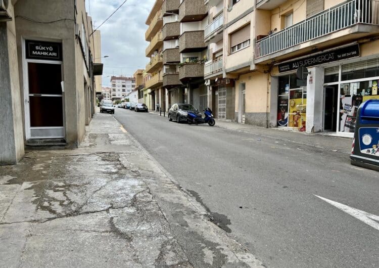 La Paeria arranjarà les voreres del carrer Cardenal Benlloch