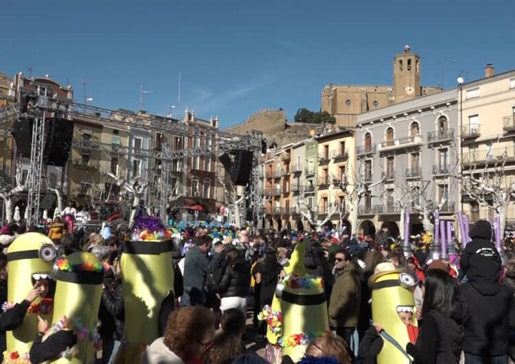La rua infantil culmina el Carnestoltes del Congre de Balaguer