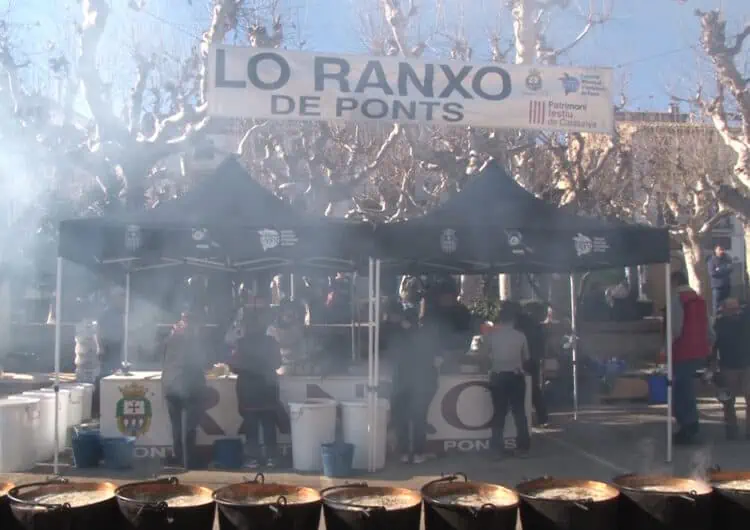 Ponts torna a celebrar el seu tradicional ranxo i reparteix 12.000 racions