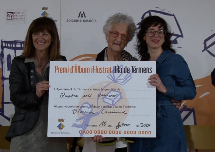 Blanca Caminal guanya la 5a edició del premi Àlbum il·lustrat de la vila de Térmens