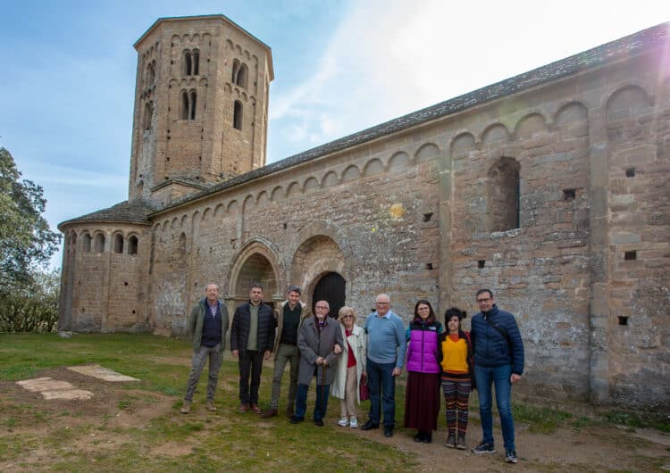 Els Amics de Sant Pere de Ponts recorden l’esforç col·lectiu a favor de la reconstrucció d’un monument mil·lenari