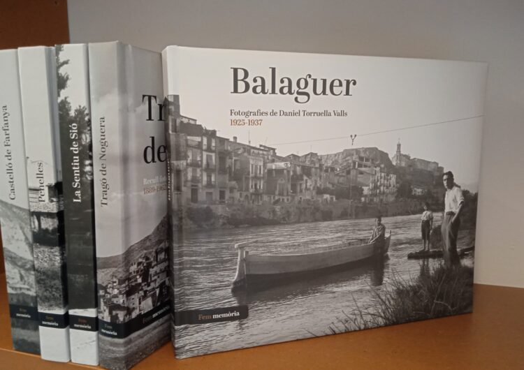 L’Arxiu comarcal de la Noguera presentarà el llibre ‘Balaguer. Fotografies de Daniel Torruella Valls. 1925-1937’