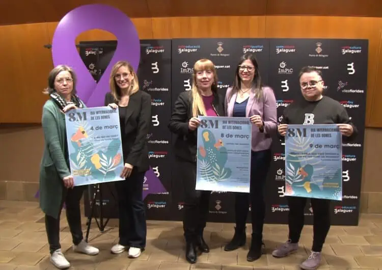 Balaguer torna a organitzar una sèrie d’activitats en motiu del 8M