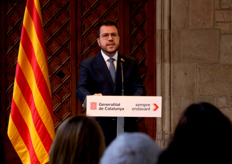 Aragonès convoca eleccions anticipades per al 12 de maig