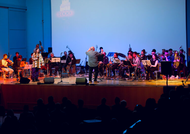 Rufaca Folk Jazz Orchestra realitza un espectacle de gran format en el marc del Mil·lenari de Sant Pere de Ponts