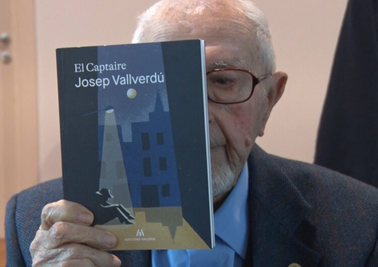 Josep Vallverdú presenta ‘El Captaire’, la seva primera novel·la negra per a adults
