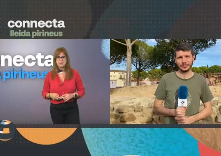 Connecta Lleida Pirineus: El Museu de la Noguera clou la tercera intervenció de la muralla al barri del Firal