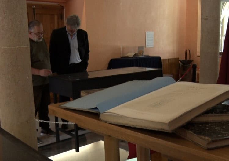 Una part de l’Arxiu Bofarull-Vilar arriba al Monestir de les Avellanes