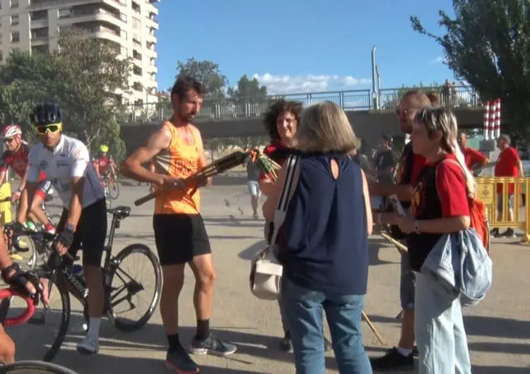 La flama del Canigó arriba a Balaguer
