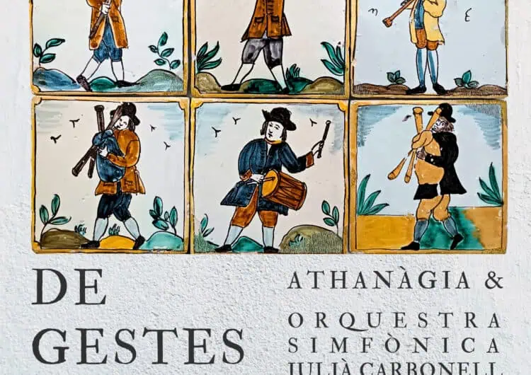 Athanàgia i l’Orquestra Simfònica Julià Carbonell versionen la cançó ‘De gestes i herois’