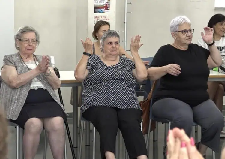Envelliment actiu amb els usuaris i usuàries del servei ‘De la mà’