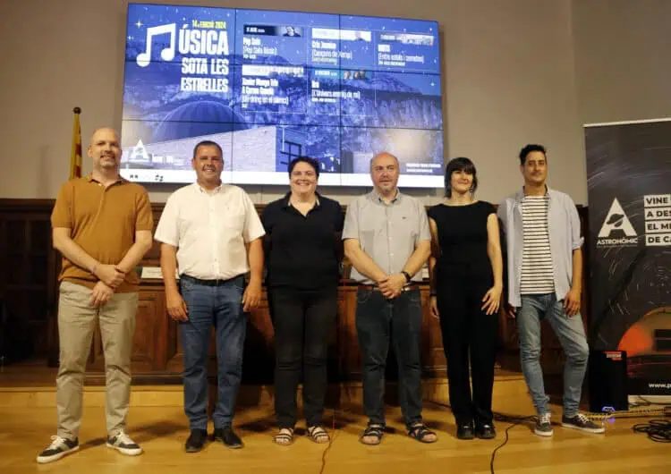 El Parc Astronòmic del Montsec presenta la 14a edició del cicle ‘Música sota les estrelles’