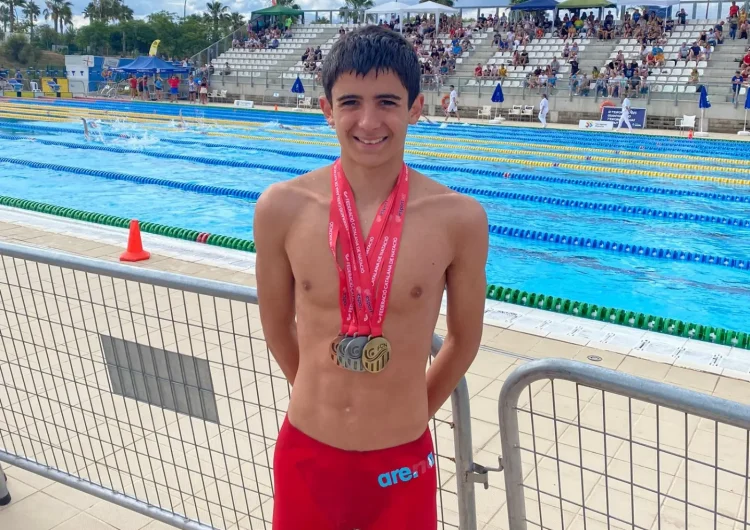 Martí Nosàs aconsegueix quatre medalles als Campionats de Catalunya infantil