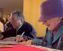 Pilarín Bayés i Jaume Invernon presenten la ‘Petita història de Lo Ranxo de Ponts’