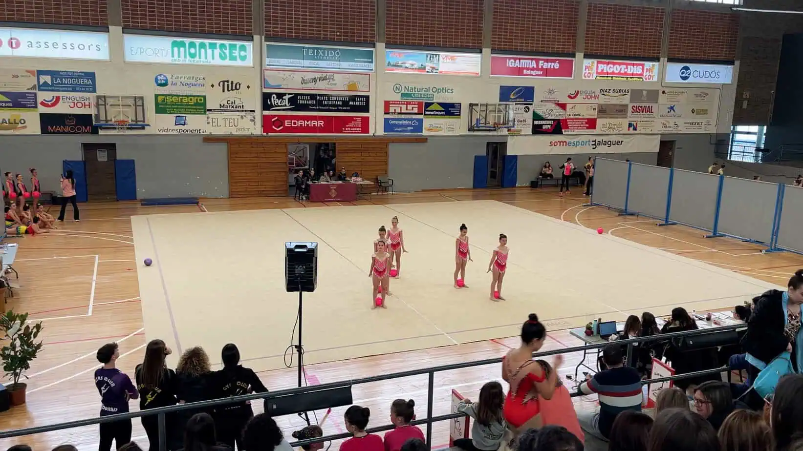 Mig miler d’esportistes participen al Trofeu de Gimnàstica Rítmica de Balaguer